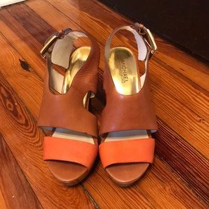 A pair of Michael Kors heels size 8.5